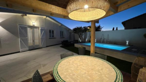 Lido de la Marana - U pinu - Maison 3 chambres - piscine privée exclusive - plage à pied - 3 bedroom house - private swimming pool - beach access on foot